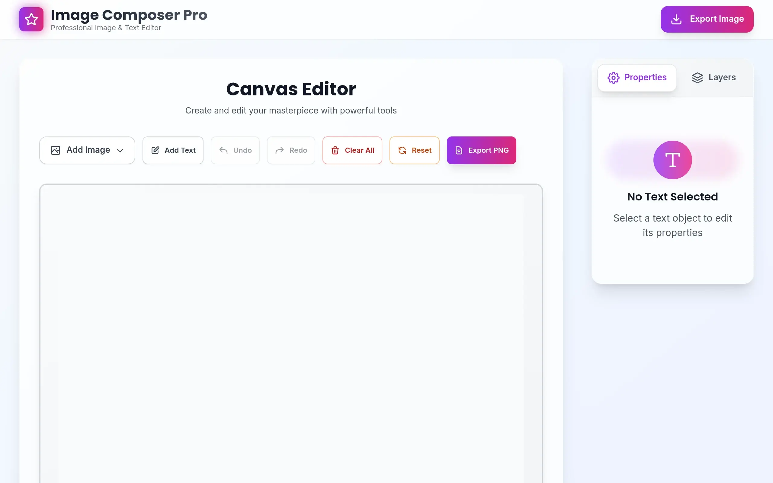 Screenshot professional-image-editor