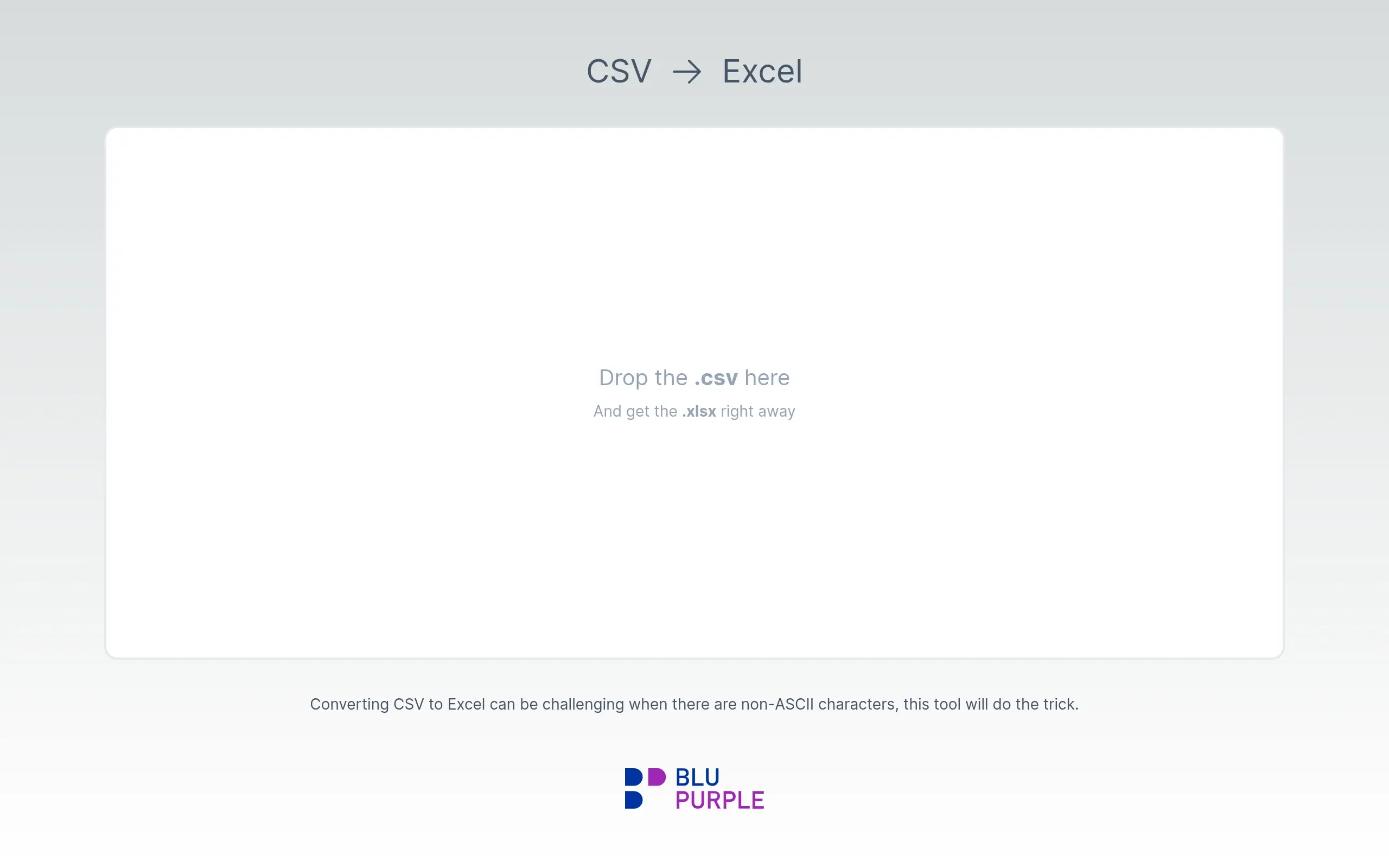 Screenshot csv-to-excel