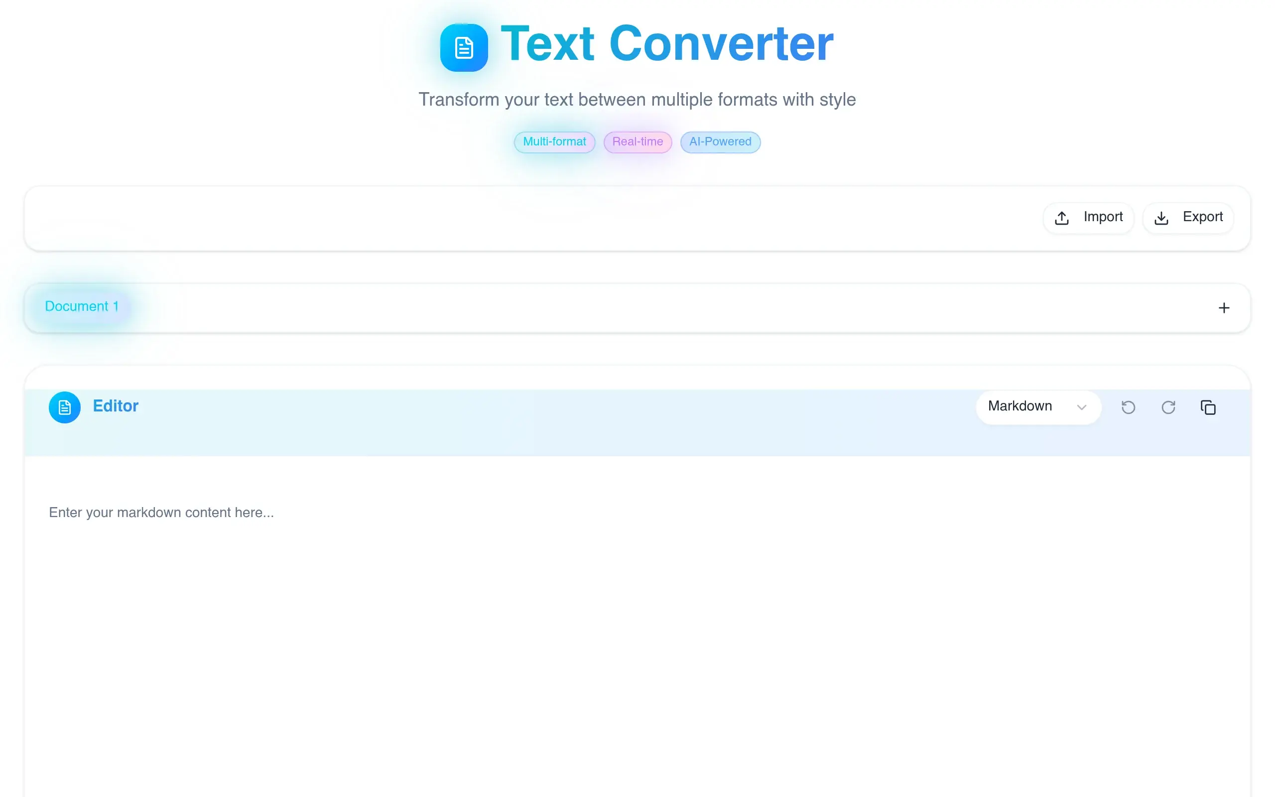 Screenshot convert-markdown