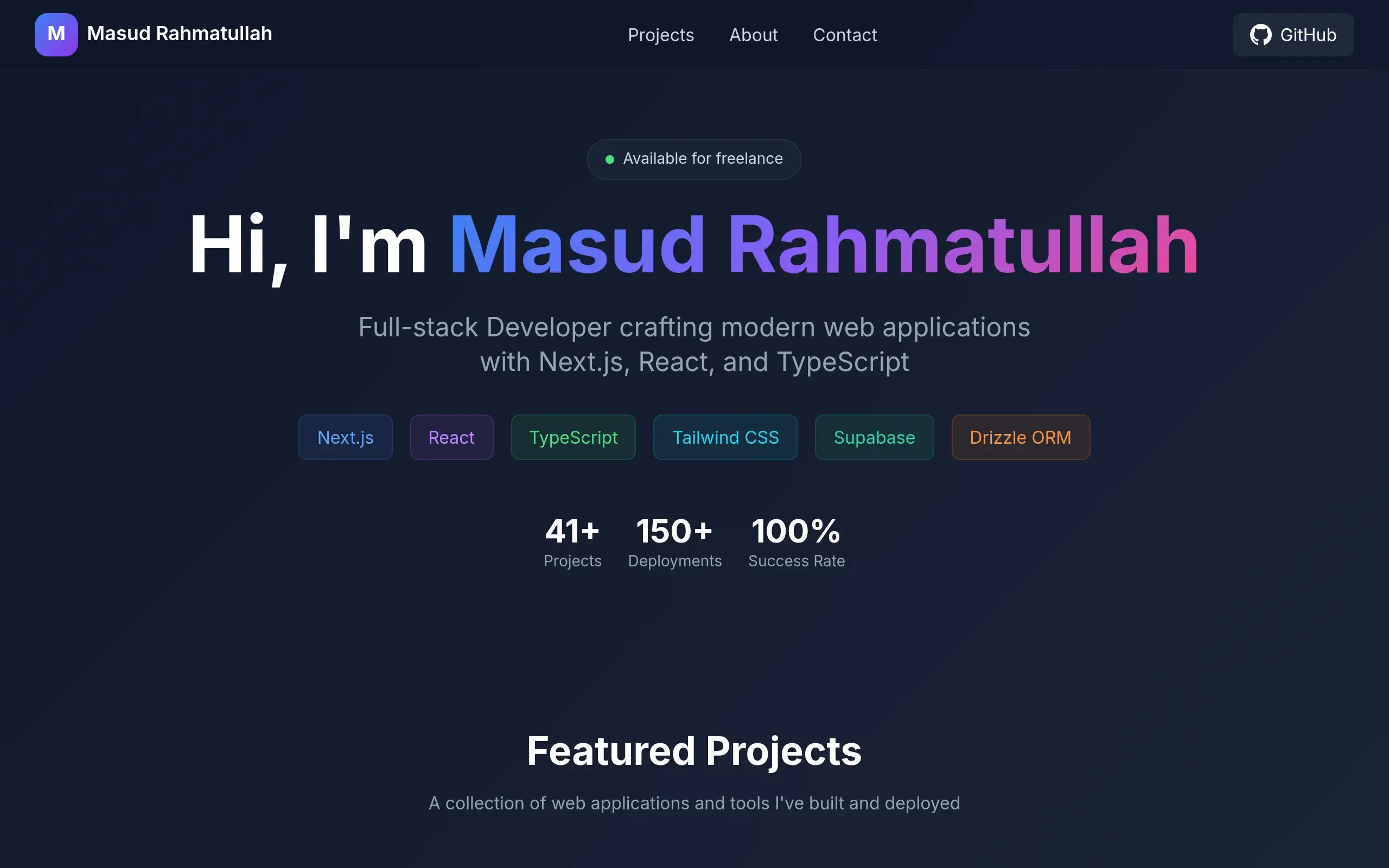 Screenshot portfolioku-yes